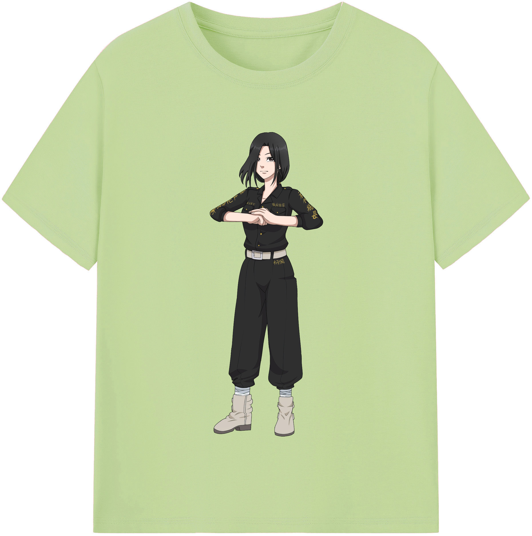 （画像用） 東京リベンジャーズ Tokyo Revengers 綿100％半袖Tシャツ（フロントプリント）